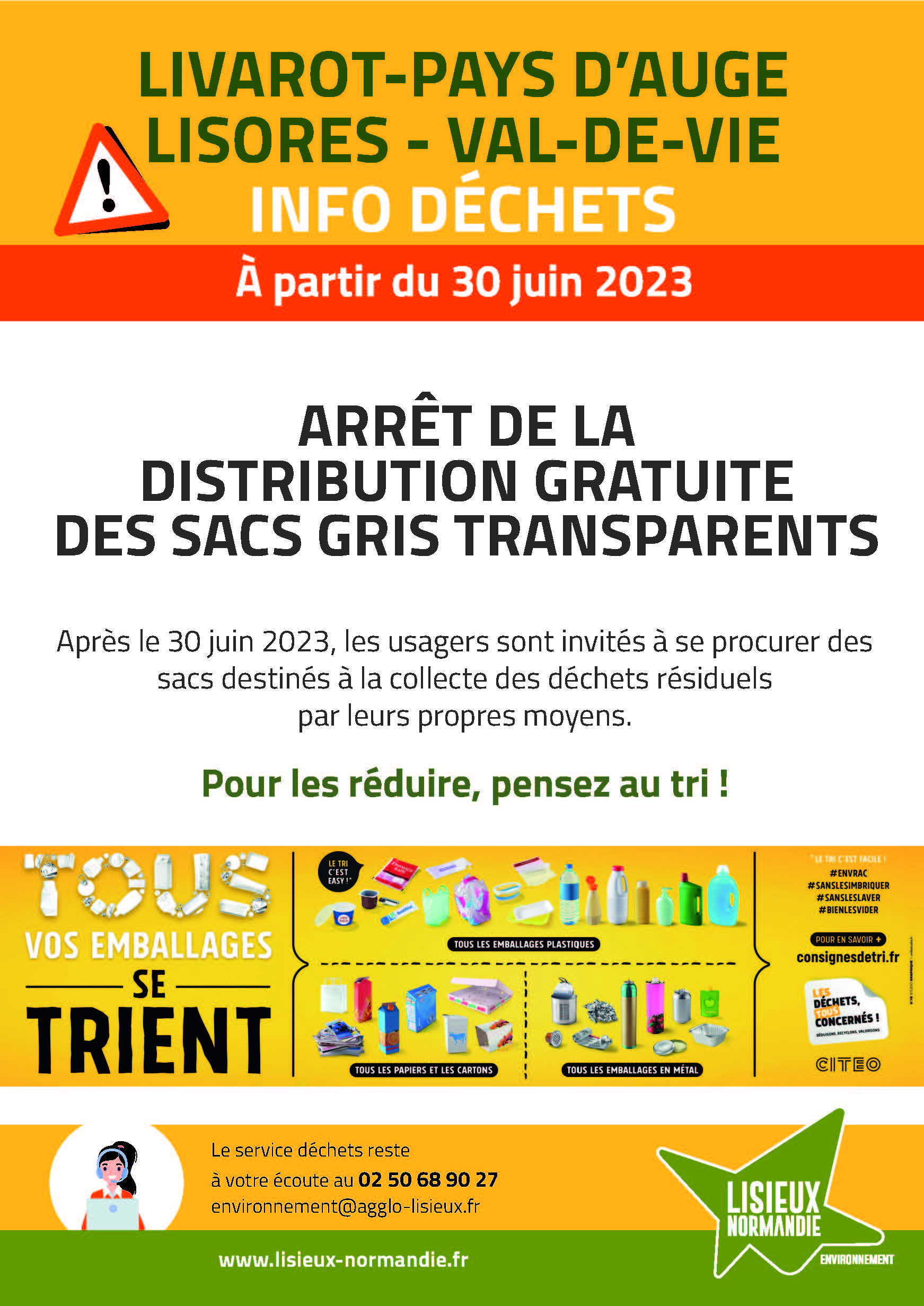 Arr t de la distribution gratuite des sacs gris transparents